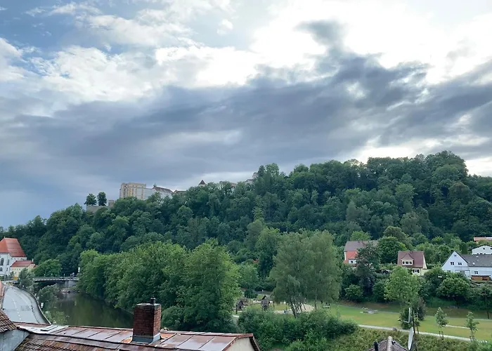 Lejlighed Felix Living 7, Gruppenwohnung Mit Oberhausblick, Dachterrasse & Parkplatz *